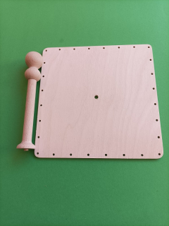 Korenička preglejka breza štvorec 19x19cm