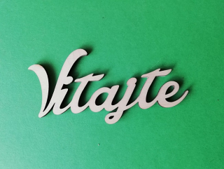 Dekoračný nápis Vitajte