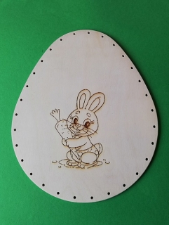 Vajíčko malé 23 x 19cm , Gravírované