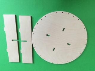 Kruh 24 cm +priehradky
