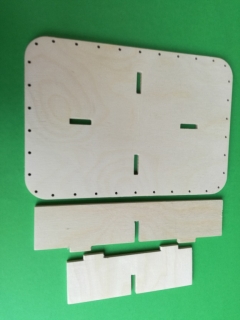 Obdĺžnik 26 x 18cm + priehradky