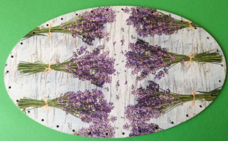 Dno sololit decoupage elipsa 30x18cm