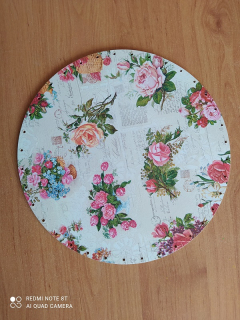 Dno sololit decoupage kruh 28cm