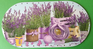 Dno sololit decoupage ovál 24x14cm