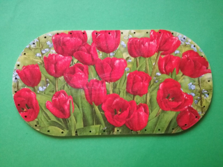 Dno sololit decoupage ovál 30x16cm