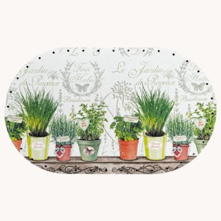 Dno sololit decoupage ovál 30x18cm