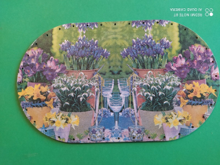 Dno sololit decoupage ovál 30x18cm