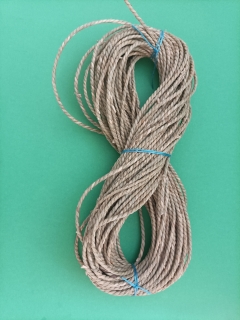 Elhar šnúra prírodná 4/5mm 450g