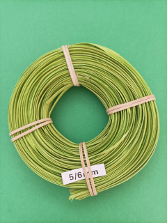 pedig šena 5/6mm svetlo zelená 125g