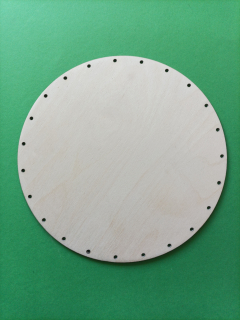 Kruh 20 cm 23 dierok rezane laserom