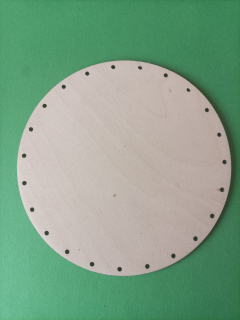Kruh 16 cm 23 dierok rezane laserom