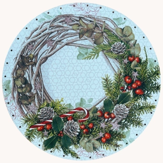 Dno sololit decoupage kruh 30cm