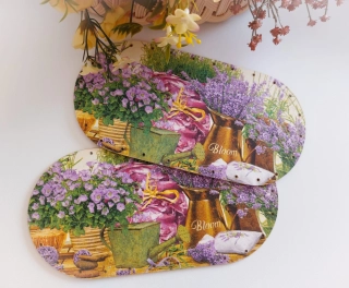 Dno sololit decoupage ovál 30x16cm